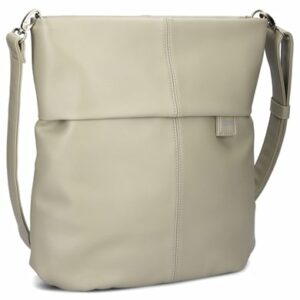 zwei Mademoiselle M12 - Schultertasche 32 cm cement