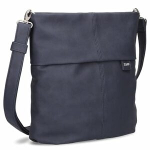 zwei Mademoiselle M12 - Schultertasche 32 cm nubuk-ink