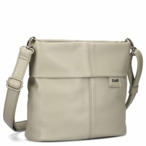 zwei Mademoiselle M8 - Schultertasche 25 cm cement