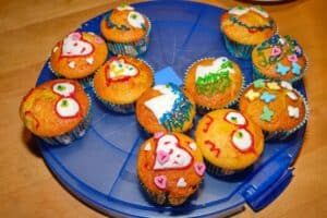 Bunte Muffins