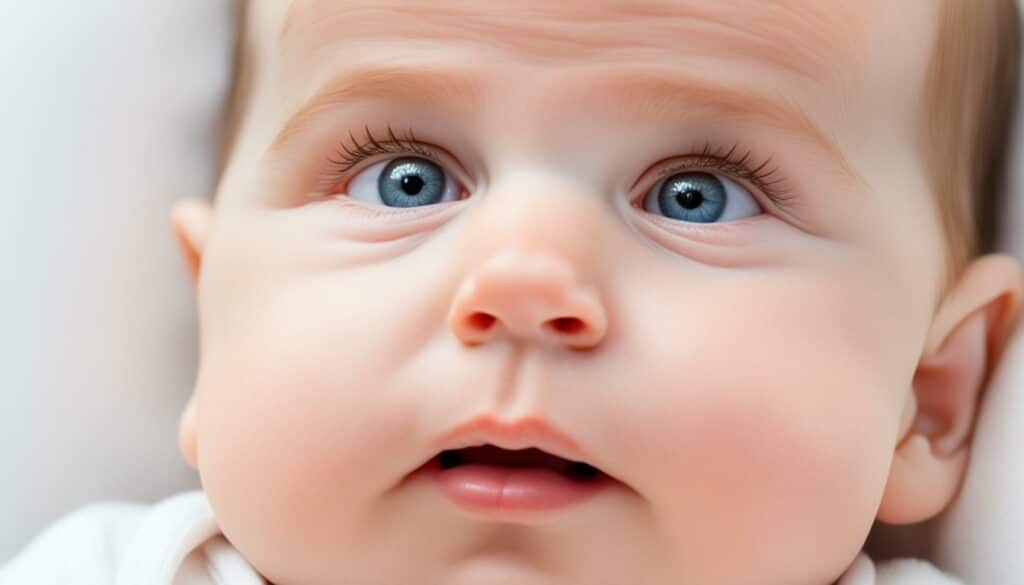 Babyposierung für Passbilder