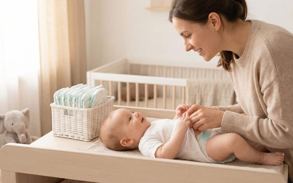 Die Kunst des Wickelns: Wie Sie die Haut Ihres Babys schützen und den Alltag entspannen