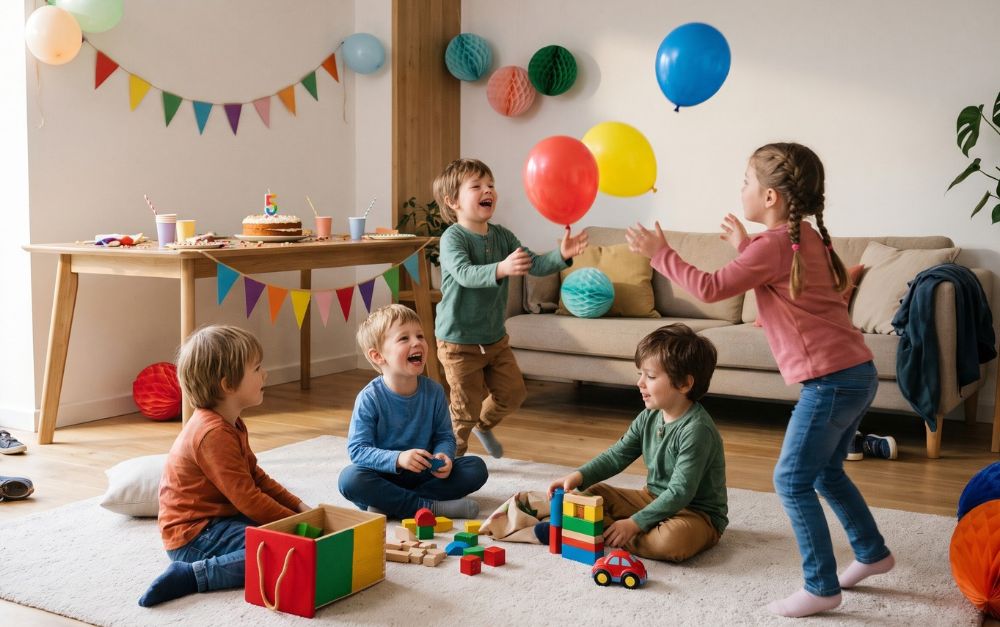 Kindergeburtstag ohne Elternstress: Warum weniger Programm oft mehr Spaß macht